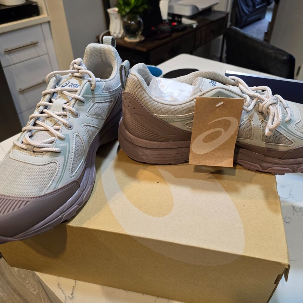 ASICS GEL-VENTURE 6 SHIELD 1203A474 500 Oyster Grey Sports Style MENS 10.5 NEW - Picture 4 of 15